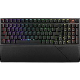 Resim Asus Rog Strıx Scope Iı 96 Wireless Mekanik Oyuncu Klavyesi Nx Storm 