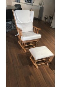 Resim Grandehome Grande Home Doğal Ahşap Iskelet Sallanan Sandalye / Koltuk (525246403) 