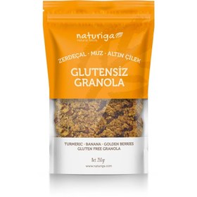 Resim NATURİGA Glutensiz Zerdeçal & Altın Çilek Granola 250g 