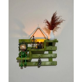 Resim Ser Ticaret Dekoratif Ahşap Anahtarlık A-6y 