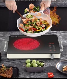 Resim fatwell New elektrikli lazer Ocak 3.500 watt Tasarruflu model Eni 33 cm boyu 40 cm yüksekliği 8 