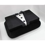 Resim Dantelux Damat Sandığı - Damatlık Şeklinde Sandık (Siyah) 