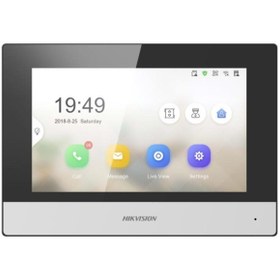 Resim Hikvision Ds-kh6320-wte1 7" Dokunmatik Ekran Ip Iç Ünite Görüntülü Diafon 