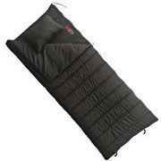 Resim Naturecamp Oga 350 -15 Derece Birleşebilir Long Yastıklı Siyah Askeri Uyku Tulumu 