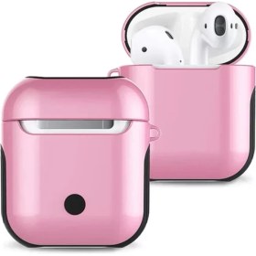 Resim Airpods 2 (2.nesil) 3in1 Kılıf Pembe 