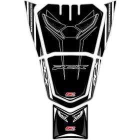 Resim GP Kompozit Honda PCX 125 2021-2024 Uyumlu Tank Pad Gri 