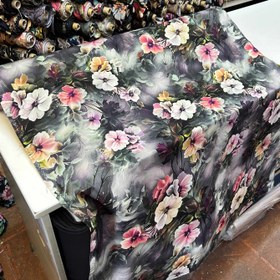 Resim PREMIUM VİSKON PEMBE PASTEL ÇİÇEK 