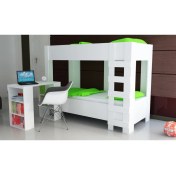 Resim EvModüler Power Ranza + Masa 005-01 Beyaz Beyaz 