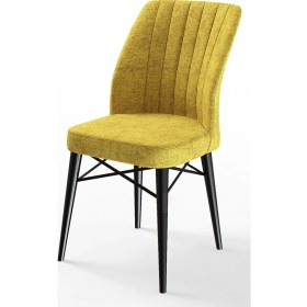 Resim Canisa Concept Flex Serisi Gürgen Ayaklı 4 Adet Sandalye / Siyah Gürgen Ayaklı 