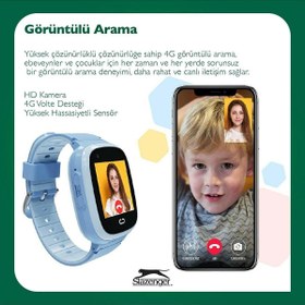 Resim Slazenger Akıllı Çocuk Takip Saati – Görüntülü Görüşme Gps Pembe Açık Sl.09.2158.5.03 Sdslz003 