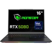 Resim MONSTER Semruk S6 V1.1.1 Intel Core Ultra 9 275HX 32GB RAM 1TB SSD RTX 5080 Windows 11 Pro 16" QHD 300 Hz 