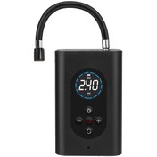 Resim Şarjlı Taşınabilir Powerbank Özellikli Oto Lastik Şişirme Pompası 