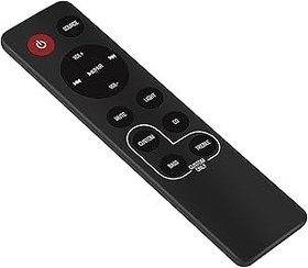 Resim VINABTY RM-STHD258 JVC Bluetooth Soundbar Hoparlör Sistemi RM-STHD258 TH-D258B Uzaktan Kumanda için JVC Uzaktan Kumanda 