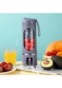 Resim Elmpaly Mor Taşınabilir Usb Şarjlı Led Ekranlı 15.22oz Smoothie Blender 
