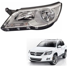 Resim Volkswagen Tiguan 2008-2012 Far Lambası Ön Far Sol 
