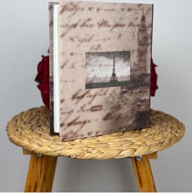 Resim Rabsev Fotoğraf Albümü 10x15cm 200 Fotoğraf Kapasiteli Renkli Sevgi Desenli Anı Albümü 