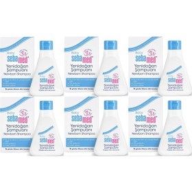 Resim Sebamed Bebek Şampuanı 250ml Yeni Doğan 6 Lı Set 