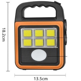 Resim Watton Wt-332 Çok Fonksyonlu Kamp Lambası Siyah 