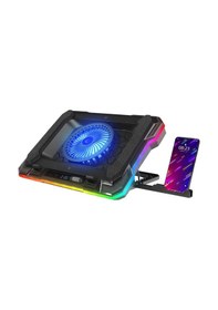 Resim Rampage Cyclone S49 Rgb Fanlı 14"-19'' Led Ekranlı Notebook Soğutucu 