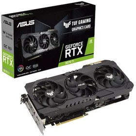 Resim Asus NVIDIA GeForce RTX 3070 Ti TUF V2 OC TUF-RTX3070TI-O8G-V2-GAMING 8 GB GDDR6 256 Bit Ekran Kartı 