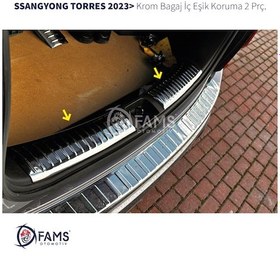 Resim Ssangyong Torres 2023 Bagaj İç Eşik Koruma 2 Prç. P.çelik 