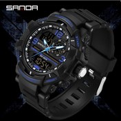 Resim Oldfriend Sanda Erkek Spor Saati Mavi Led Ekran Aydınlatmalı Kronometre Ve Taktı Diğer 