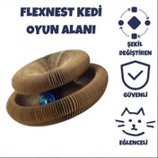 Resim FlexNest Şekillendirilebilir Kedi Oyun Alanı 