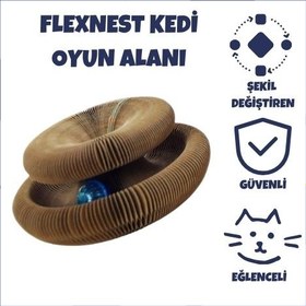 Resim FlexNest Şekillendirilebilir Kedi Oyun Alanı 