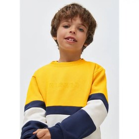Resim Mayoral Erkek Çocuk Sweatshirt Sarı - 10 Yaş 