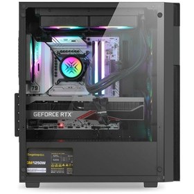 Resim Segotep Axe 5 650w Atx Gaming Oyuncu Kasa Siyah 