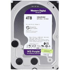 Resim WD Purple 4TB 5400Rpm 256MB -WD43PURZ WD