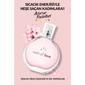 Resim Avon Wish Of Love Kadın EDT 50 ml Meyvemsi Çiçeksi Koku 2'li Parfüm Seti 