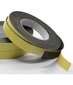 Resim Contacall Kapı Pencere Bandı Yapışkan Sünger 4 Milim Kalınlık 25 Milim Genişlik 10 Metre Uzunluk / Eva-4*25 