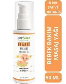 Resim Bebek Bakım Ve Masaj Yağı Organik - Doğal İçerik 50ml 