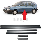 Resim FPROFİL Fiat Uno Kapı Bandı Takımı 6 Parça Kapı Çıtası Takımı 