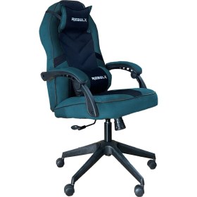 Resim RebelX Oyuncu Koltuğu Yeşil Renk Metal Malzemeli Ergonomik Tasarım ve Konforlu Destek 