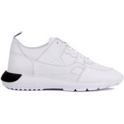 Resim Sail Lakers - Beyaz Deri Erkek Sneaker 