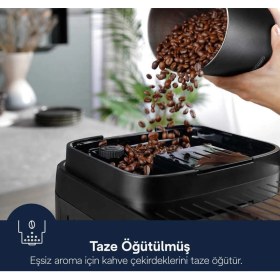 Resim DeLonghi Magnifica Evo Next Tam Otomatik Espresso Makinesi Lattecrema Hot Teknolojisi 15 Bar Basınç 