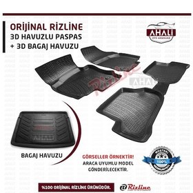 Resim Rizline Audi A6 2014-2019 Paspas ve Bagaj Havuzu+Koku 