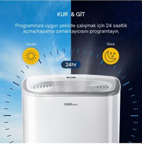Resim 12l/gün Nem Alma Cihazı, Otomatik Nem Sensörü 