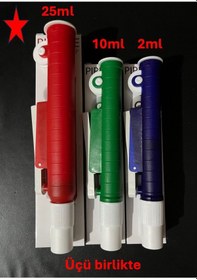 Resim Lab Pipet Pompa Seti 3'lü 