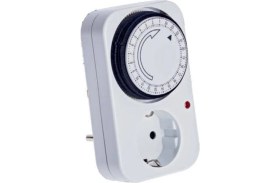 Resim Oag Ts-Md1 Priz Tipi Analog Zaman Saati 