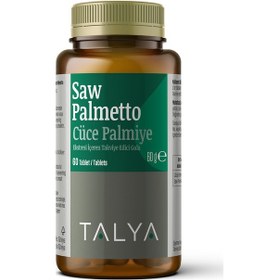 Resim Talya Saw Palmetto Cüce Palmiye Ekstresi İçeren Takviye Edici Gıda 60 Tablet 