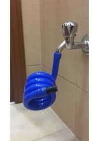 Resim Wc Hortum Matik Taharet Matik Hortumu+Kelepçe 