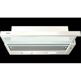 Resim Bosch DFT63CA21T Sürgülü Aspiratör 300 m3/saat Beyaz Renkli Mekanik Kontrol Özellikli 