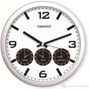 Resim Time Gold 4'Lü Dünya Saati Plastik 40 Cm (239096105) Altın 