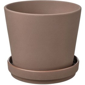 Resim Toprak Saksı, Kahverengi, 12 Cm, İç/dış Mekan 3 Adet 
