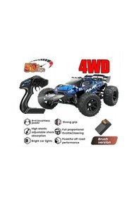Resim Scowetto Uzaktan Kumandalı 1:14 Ölçek Servo Motor Süspansiyonlu4x4 Arazi Aracıç 50-70 Km Hız 