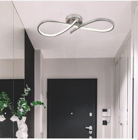 Resim Apliqa Vetto Krom 38 W Modern Plafonyer Led Avize 