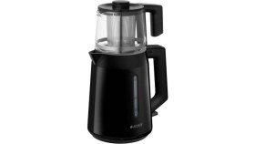 Resim K 3281 C 1650 W Cam Demlikli Siyah Çay Makinesi 